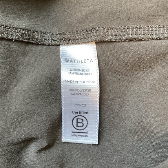Athleta slate gray shorts women size 2 - Picture 5 of 5
